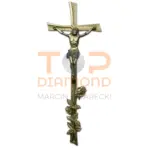 POL KRZYŻ GROSZEK SZABLA DUŻY Z RÓŻĄ