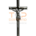 KRZYŻ F-19/50 ZAOKRĄGLONY RURKA 50cm CHROM