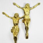 PASYJKA JEZUSA CHRYSTUSA 19 cm ZŁOTA