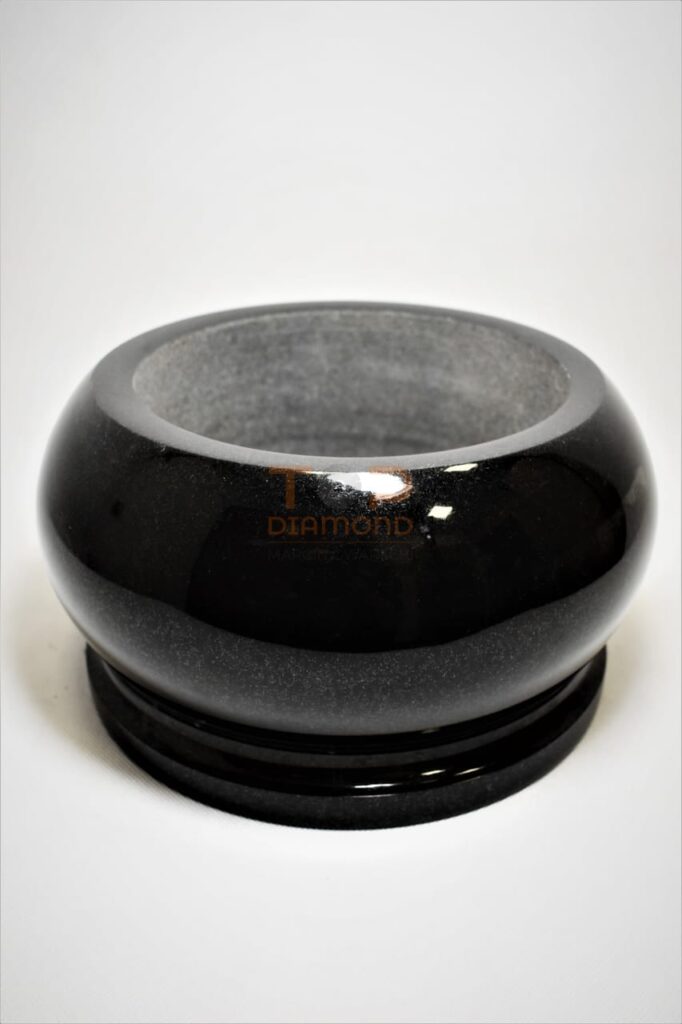 MISA GRANITOWA OPONKA 30cm JET BLACK