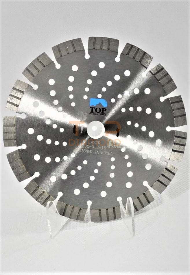 PIŁA LASER SEGMENTOWA TURBO 230 mm WENTYLOWANA