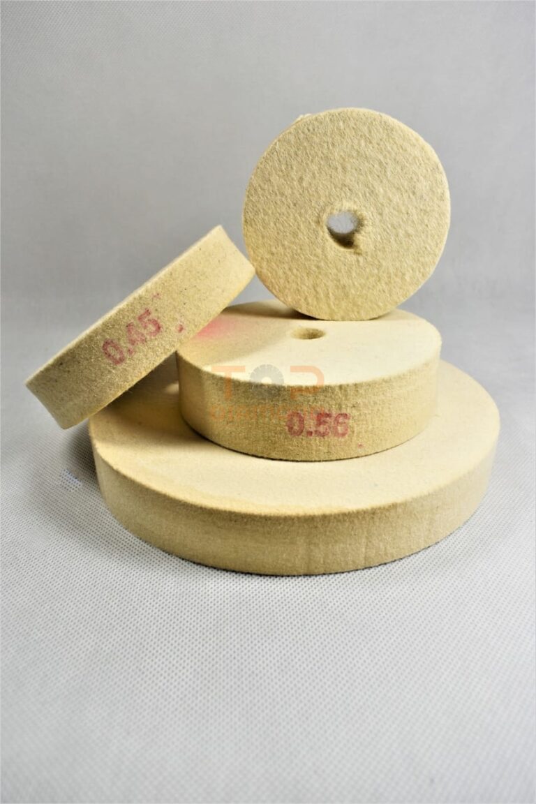 FILC POLERSKI KRĄŻEK BEZ UCHWYTU Z OTWOREM RÓŻNE RODZAJE