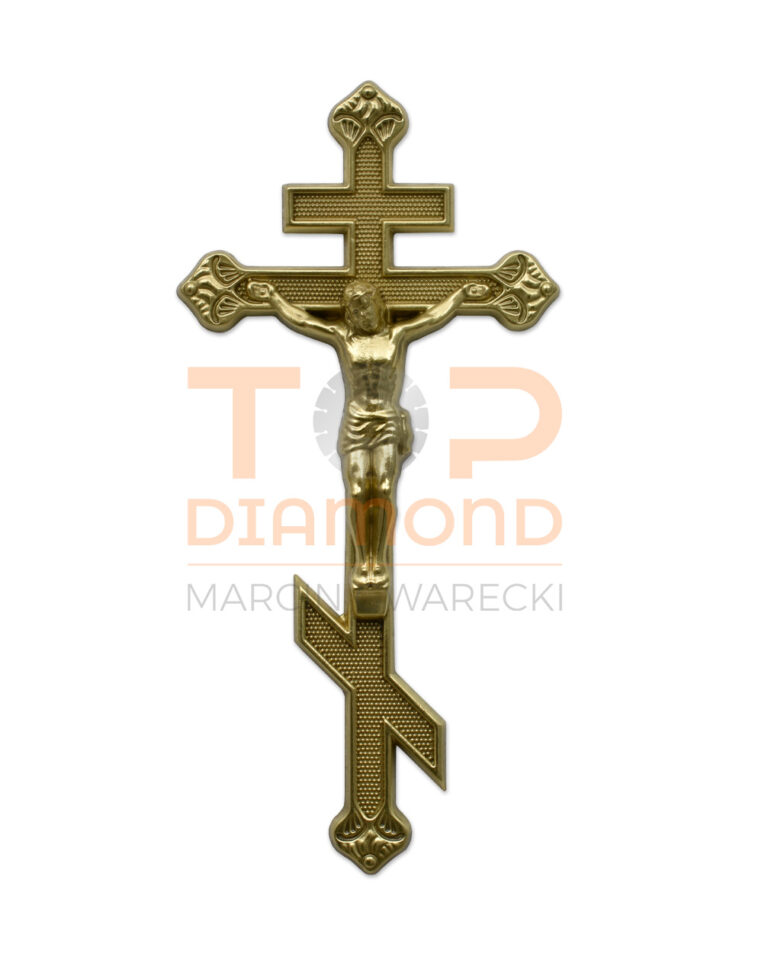 KRZYŻ F STAROCERKIEWNY POLEROWANY L-35