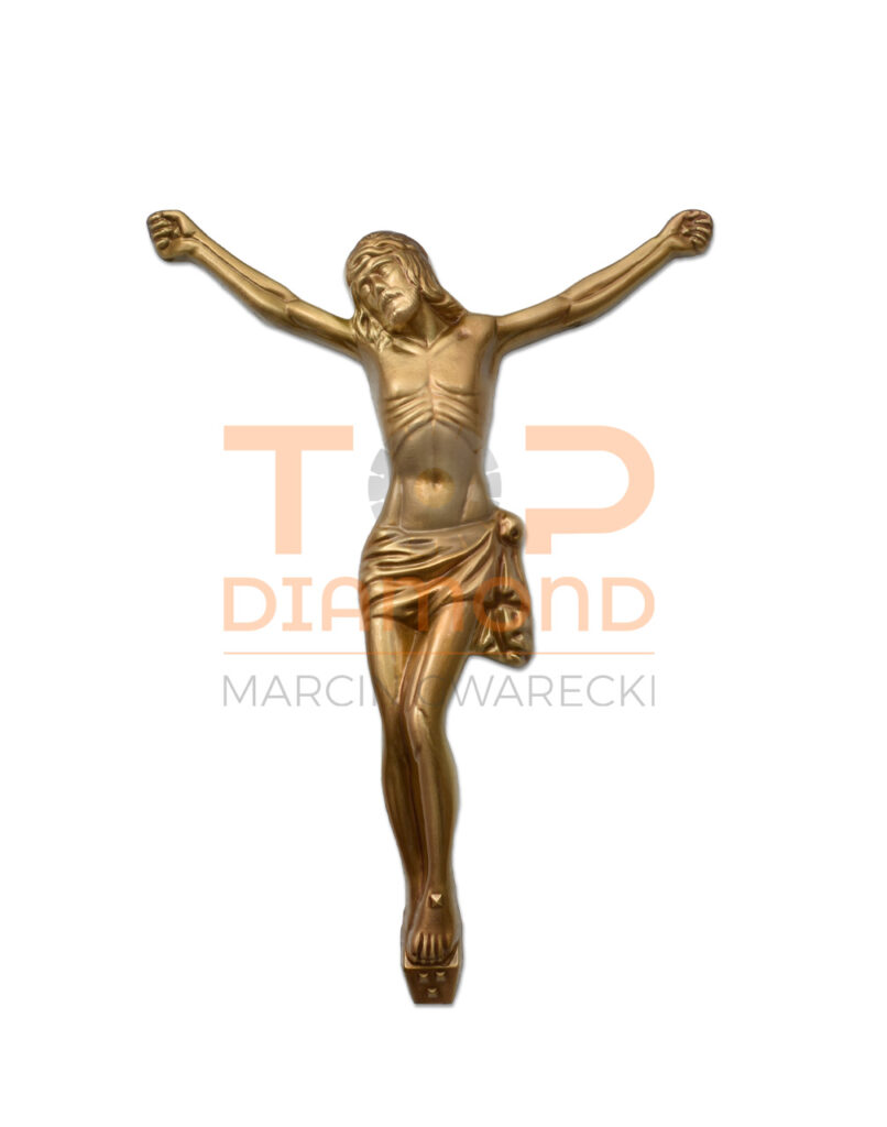 WIZERUNEK CHRYSTUSA BRĄZ