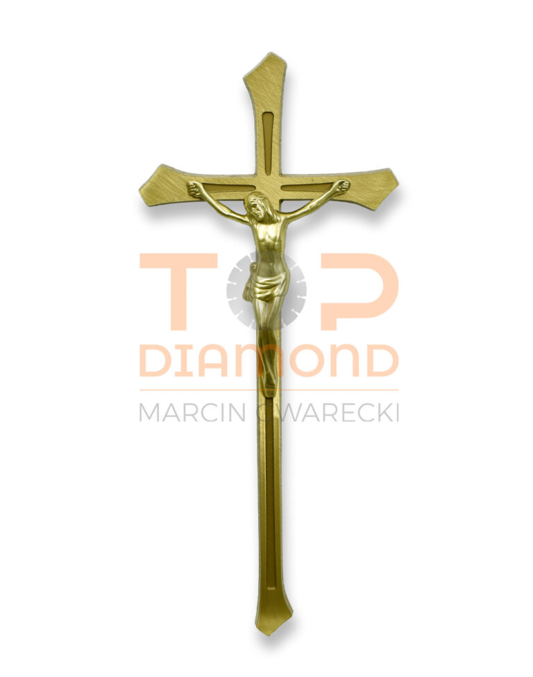 KRZYŻ F-9/44 ROMANO KOŃCE SZER. 45cm ŻÓŁTY