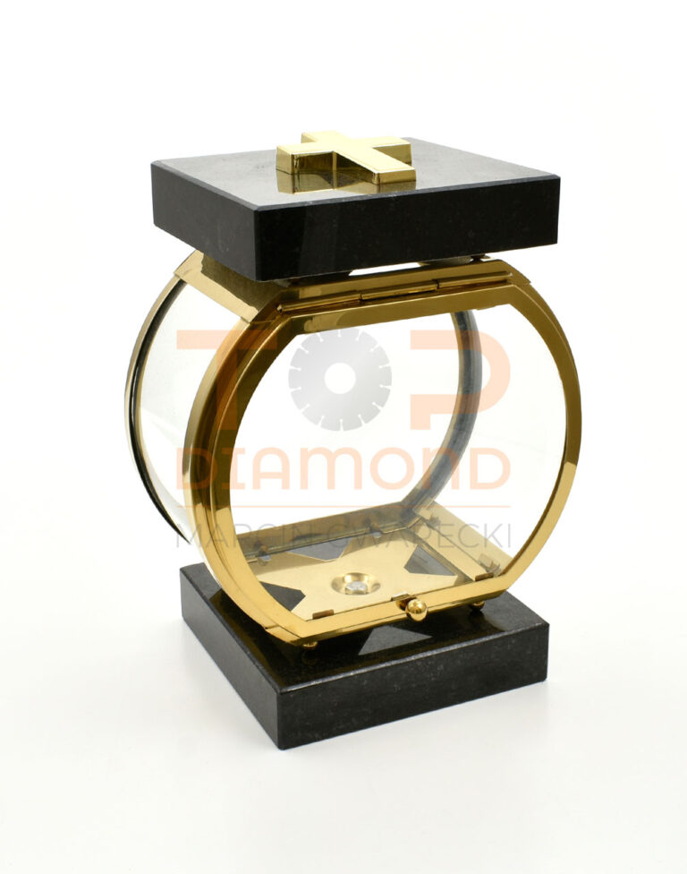 LAMPION LK KWADRATOWY+JASNE ZŁOTO+IMPALA