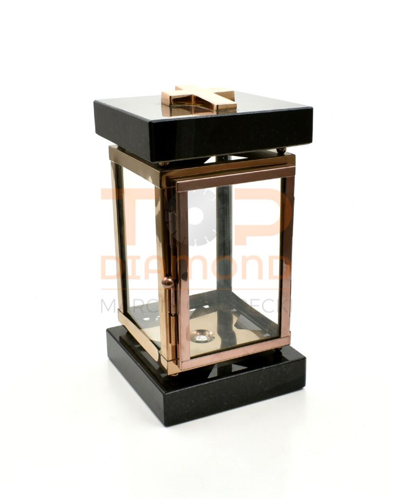 LAMPION LK KWADRATOWY+JASNE ZŁOTO+IMPALA