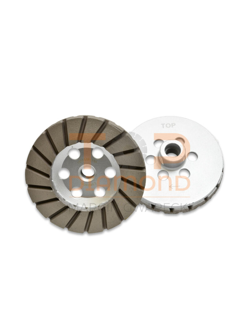 FREZ DWURZĘDOWY 100mm M14  WENTYLOWANY