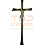 POL KRZYŻ SZEROKI PASEK Z OPLATANEGO 47cm