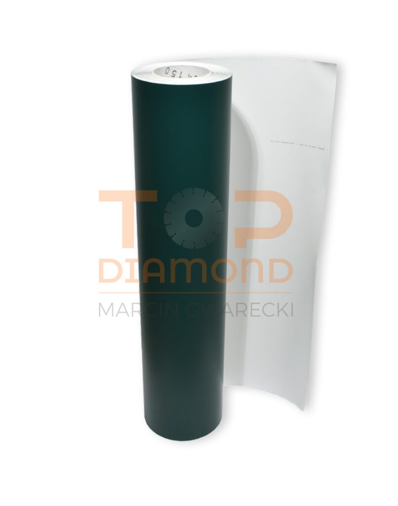 FOLIA DO PIASKOWANIA HARD 0,45 CIEMNOZIELONA