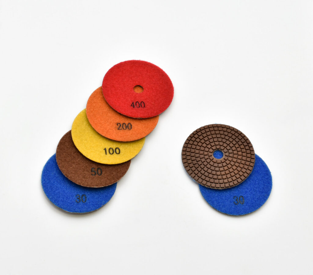 TARCZE DO POLEROWANIA MIEDZIANE 100mm