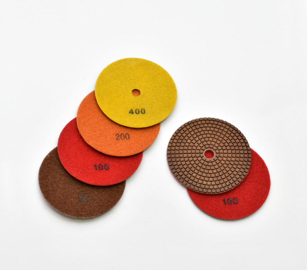 TARCZE DO POLEROWANIA MIEDZIANE 100mm