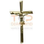 KRZYŻ Z WIZERUNKIEM MOSIĘŻNY LORENZI ZŁOTY