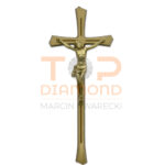 KRZYŻ MOSIĘŻNY "ROWEK" ROMANO 30cm ZŁOTY