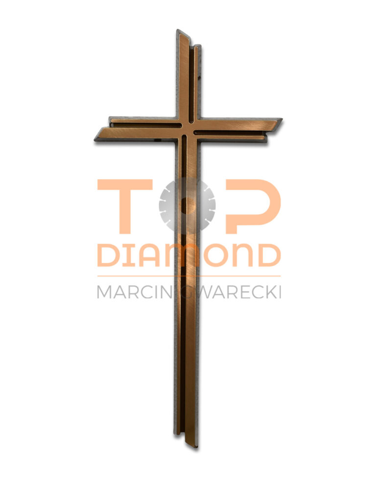 KRZYŻ MOSIĘŻNY BRĄZ Z WIZERUNKIEM