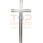 KRZYŻ K52 12X12 PODWÓJNY 60 CM