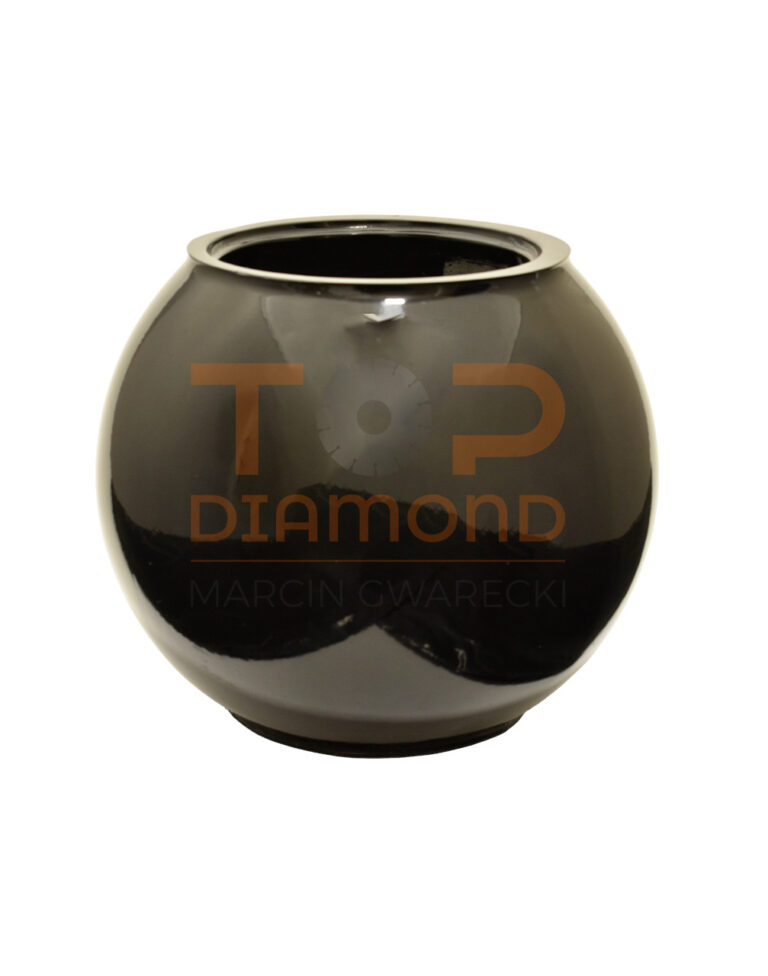 WAZON Z ŻYWICY CZARNY KULA