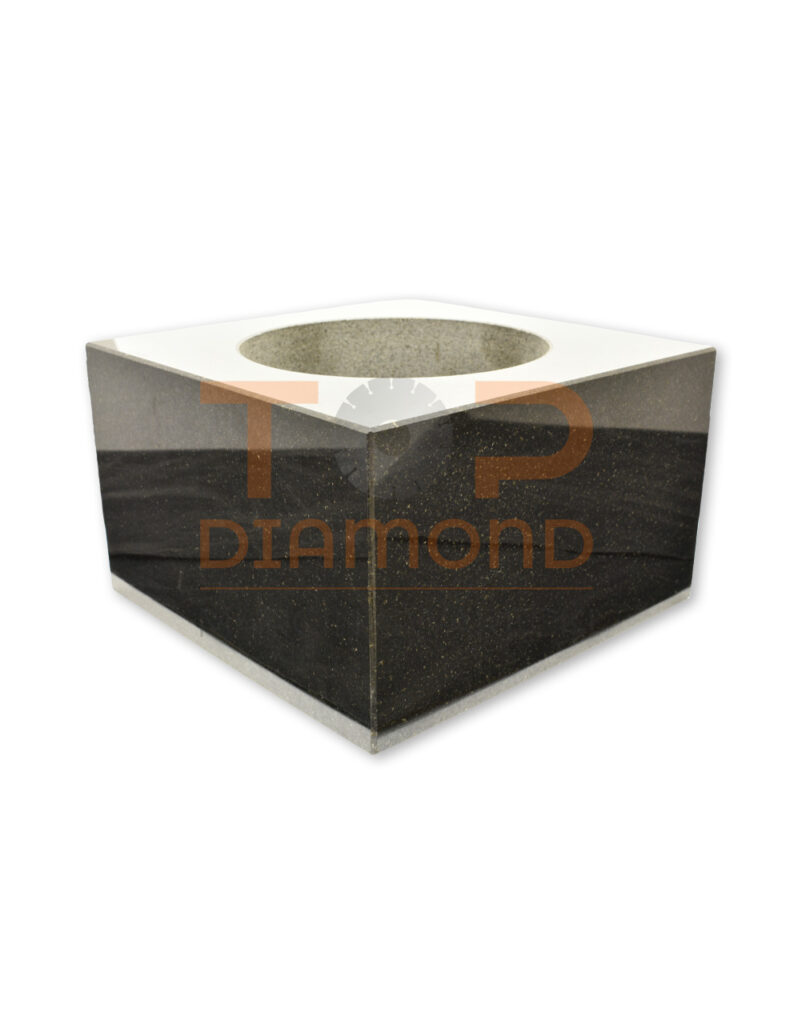 MISA GRANITOWA KWADRATOWA 25X25 JET BLACK