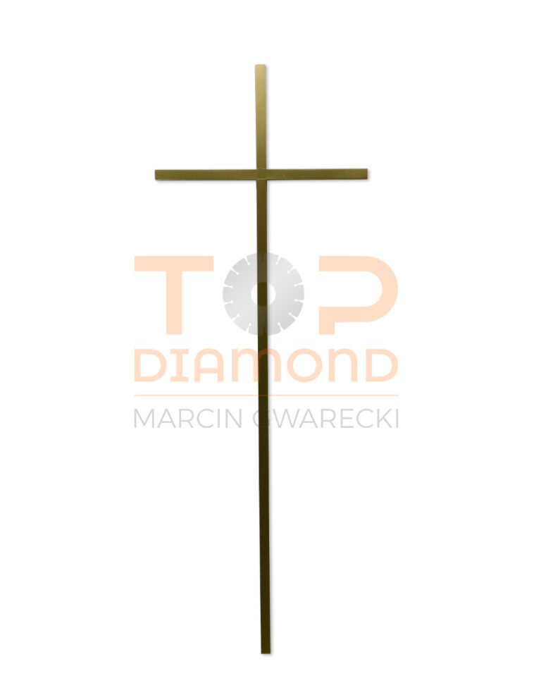 KRZYŻ MOSIĘŻNY KWADRAT ZŁOTY