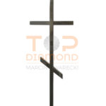 KRZYŻ PRAWOSŁAWNY 20x20mm ZE STALI NIERDZEWNEJ