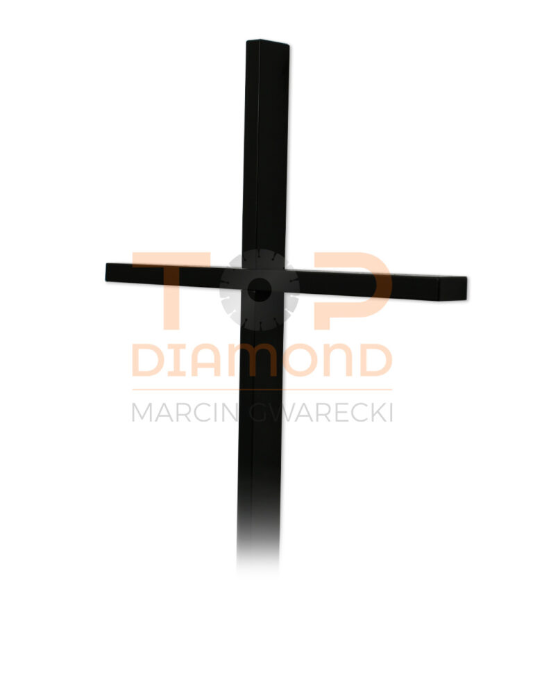 KRZYŻ MOSIĘŻNY SZTORC 10x20mm CZARNY 60cm