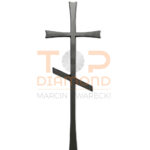 KRZYŻ ALUMINIOWY PRAWOSŁAWNY 48CM