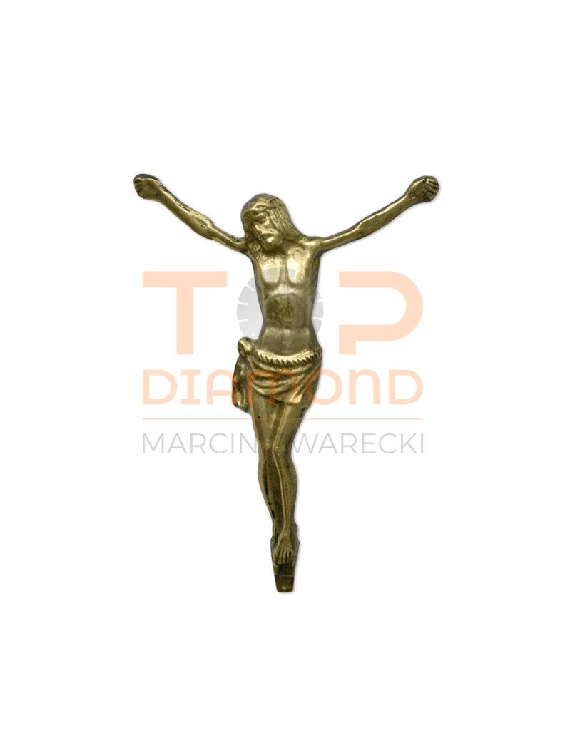 WIZERUNEK CHRYSTUSA ZŁOTY 16cm