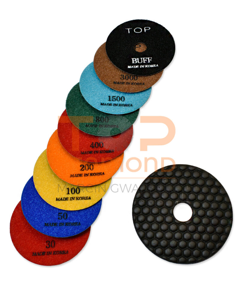 TARCZA DO POLEROWANIA 100mm SHINY PREMIUM NA SUCHO