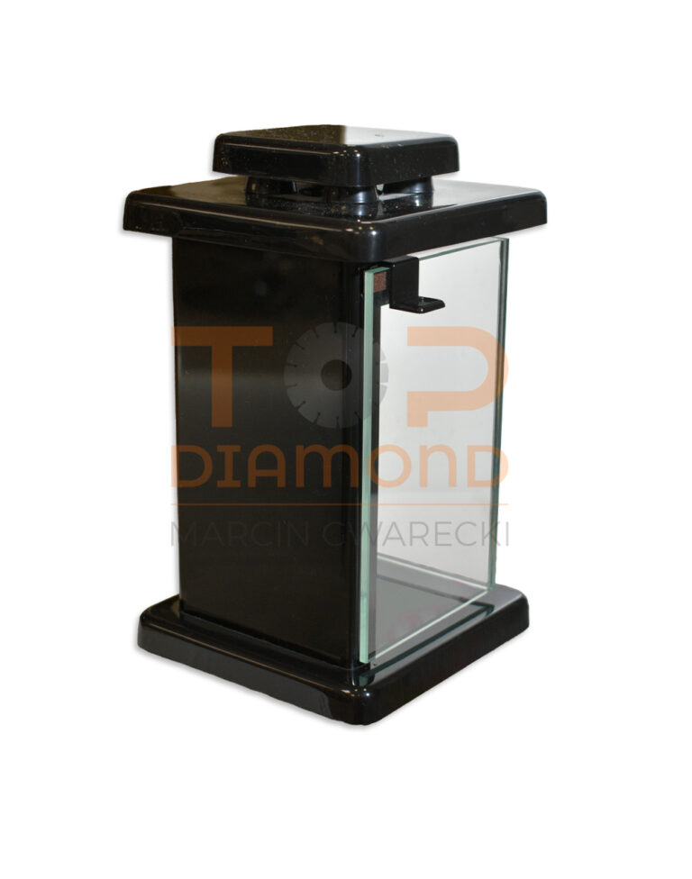 LAMPION ŻYWICZNY KWADRATOWY OTWIERANY